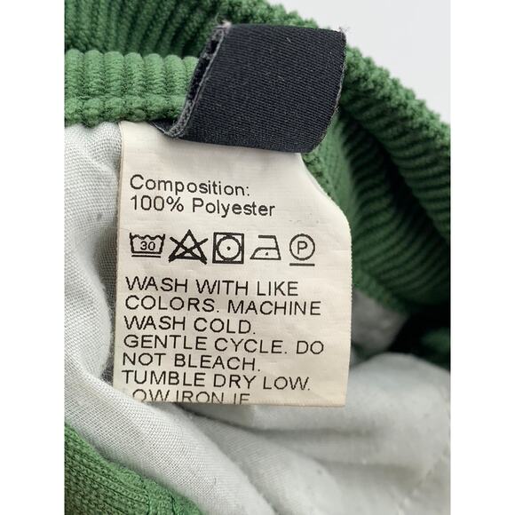 SHEIN Women's Dark Green Corduroy Wide-Leg High-Rise Five-Pocket Pant SZ 6 - Picture 8 of 10